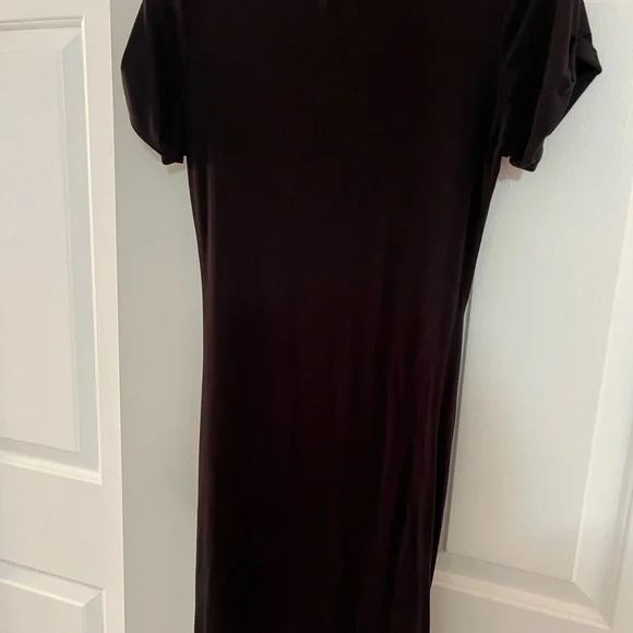 Black mini tshirt dress from Lulus. - Picture 3 of 4
